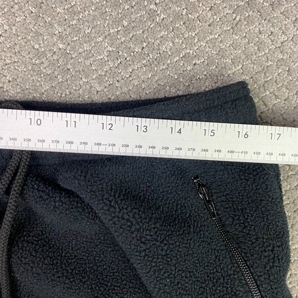 Vintage LL Bean Polartec Fleece Pants Men's Large Black Hiking Outdoor Joggers - Picture 7 of 11